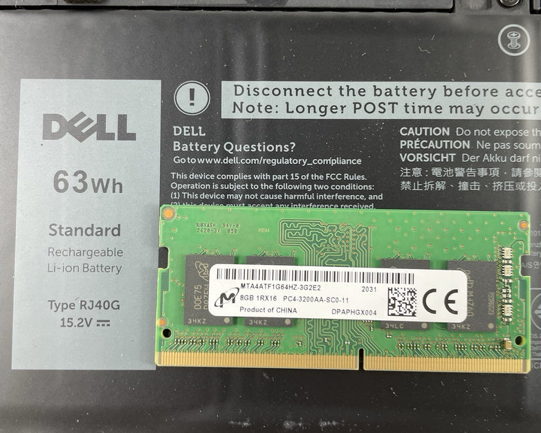 Dell Latitude 5520 15.6" i5-1135G7 1.40 GHz 8 GB RAM No SSD/OS/AC - Bad Paint