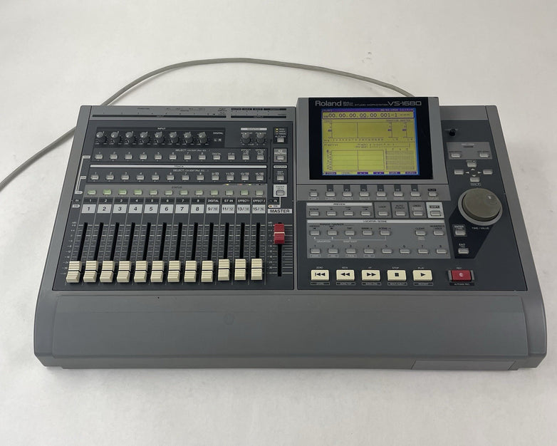Roland VS-1680 24 bit Digital Studio Workstation Tested For Parts No Power Cord