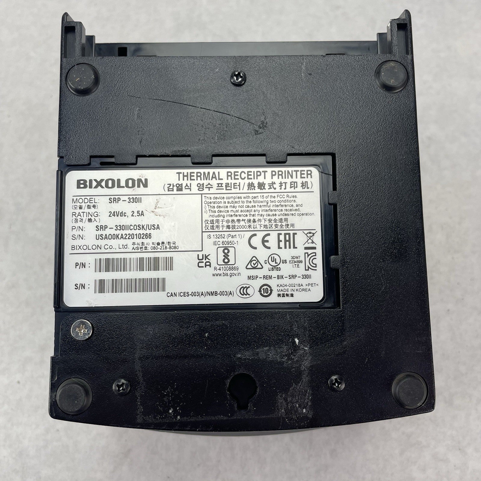 Bixolon SRP-330II Monochrome Thermal Printer Tested11