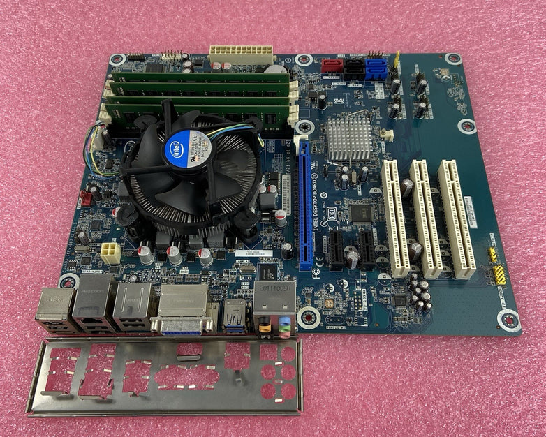 Intel DH67CL Motherboard Intel Core i7-2600 3.4GHz 16GB RAM w/Shield