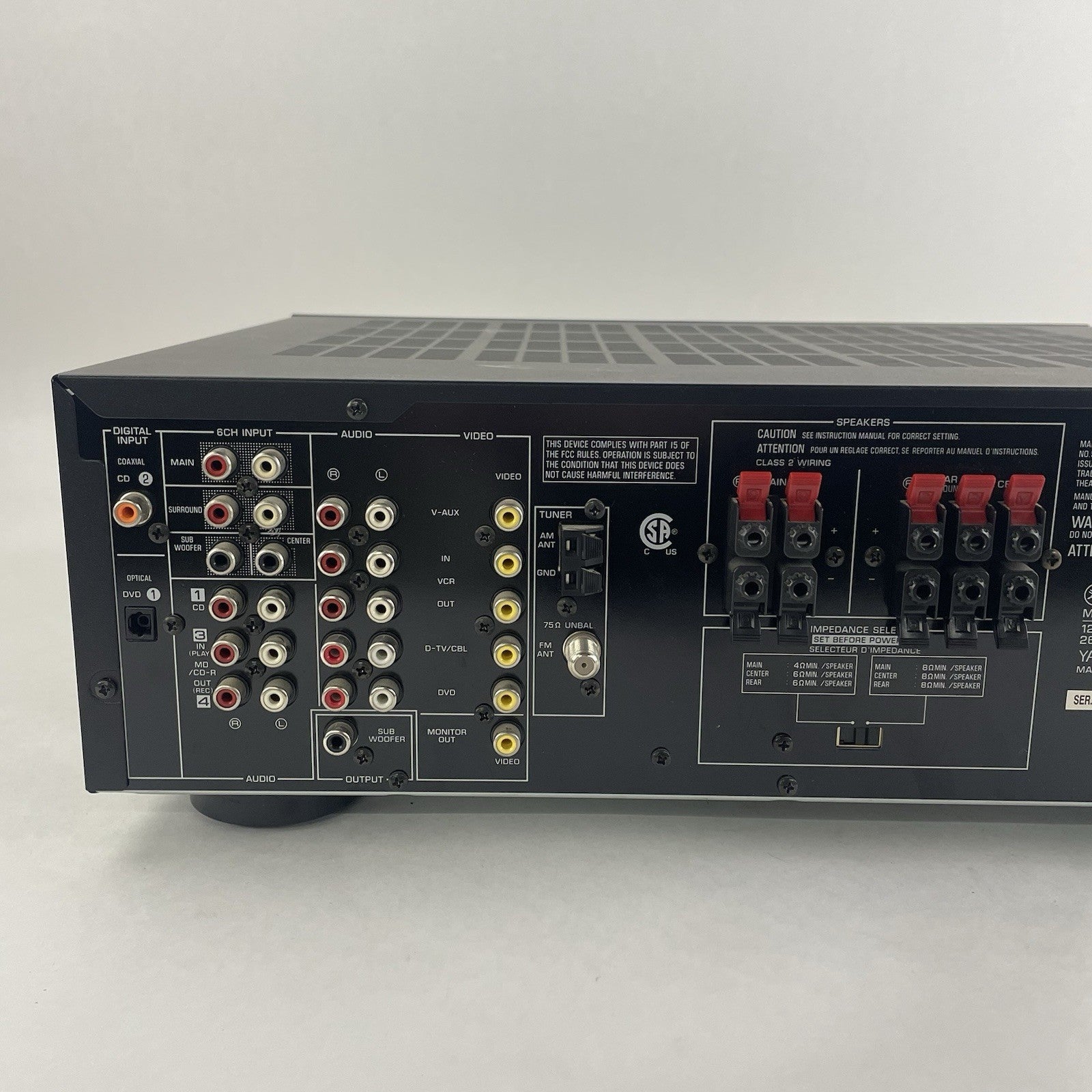 Yamaha HTR-5540 AV Receiver Tested and Working9