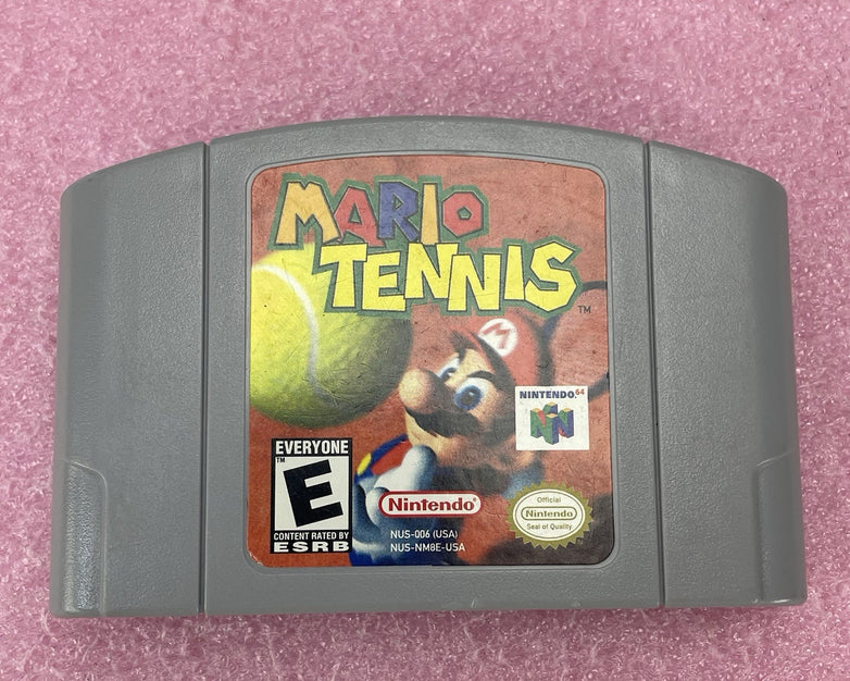 Nintendo Mario Tennis N64 Game Cartridge 2000 Authentic OEM Untested