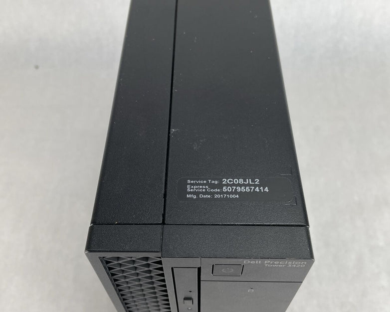 Dell Precision Tower 3420 SFF Intel Core i5-6600 3.3GHz 8GB RAM No HDD No OS