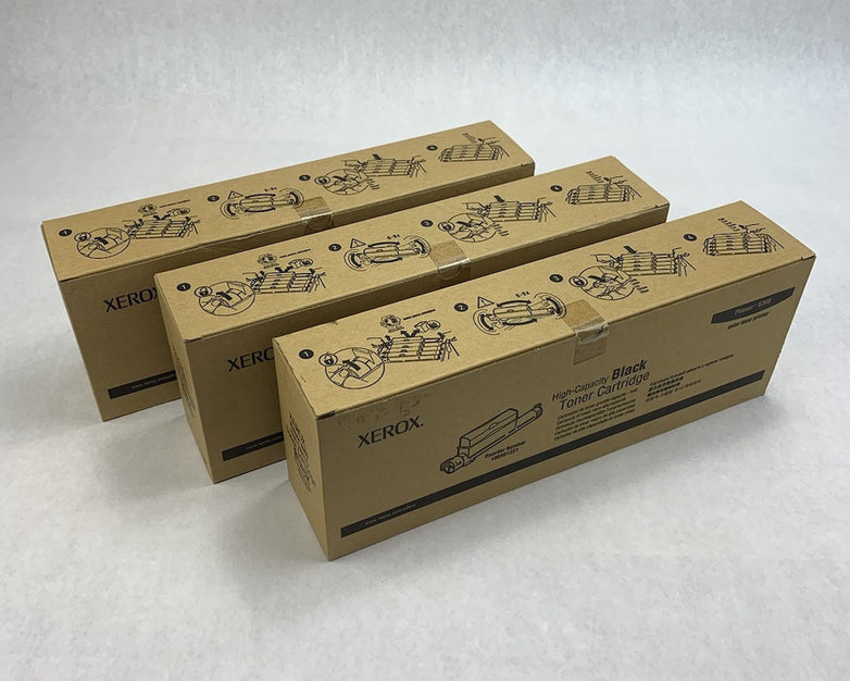 Xerox Phaser 6360 High-Capacity Black Toner Cartridge (Lot of 3)