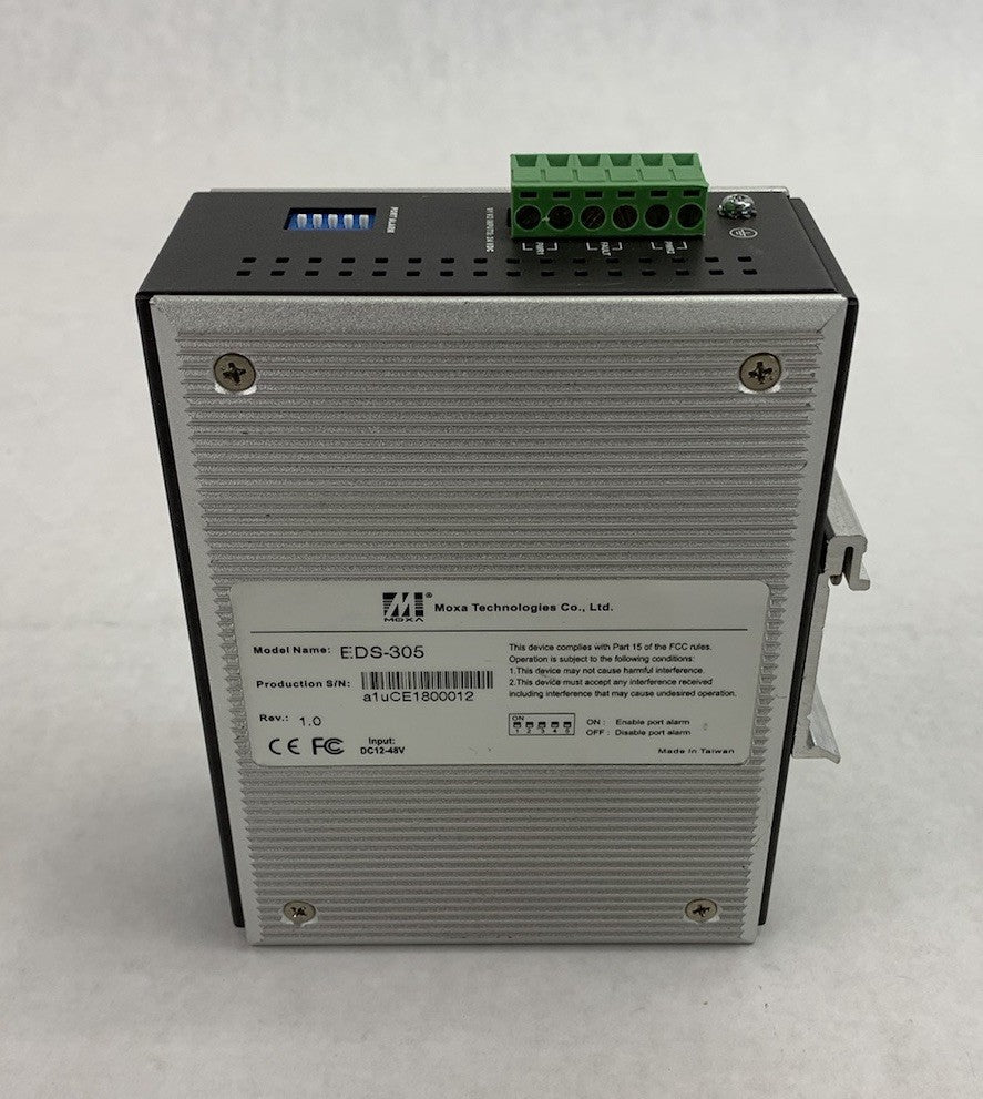 Moxa Technologies EDS-305 Unmanaged EtherDevice Switch