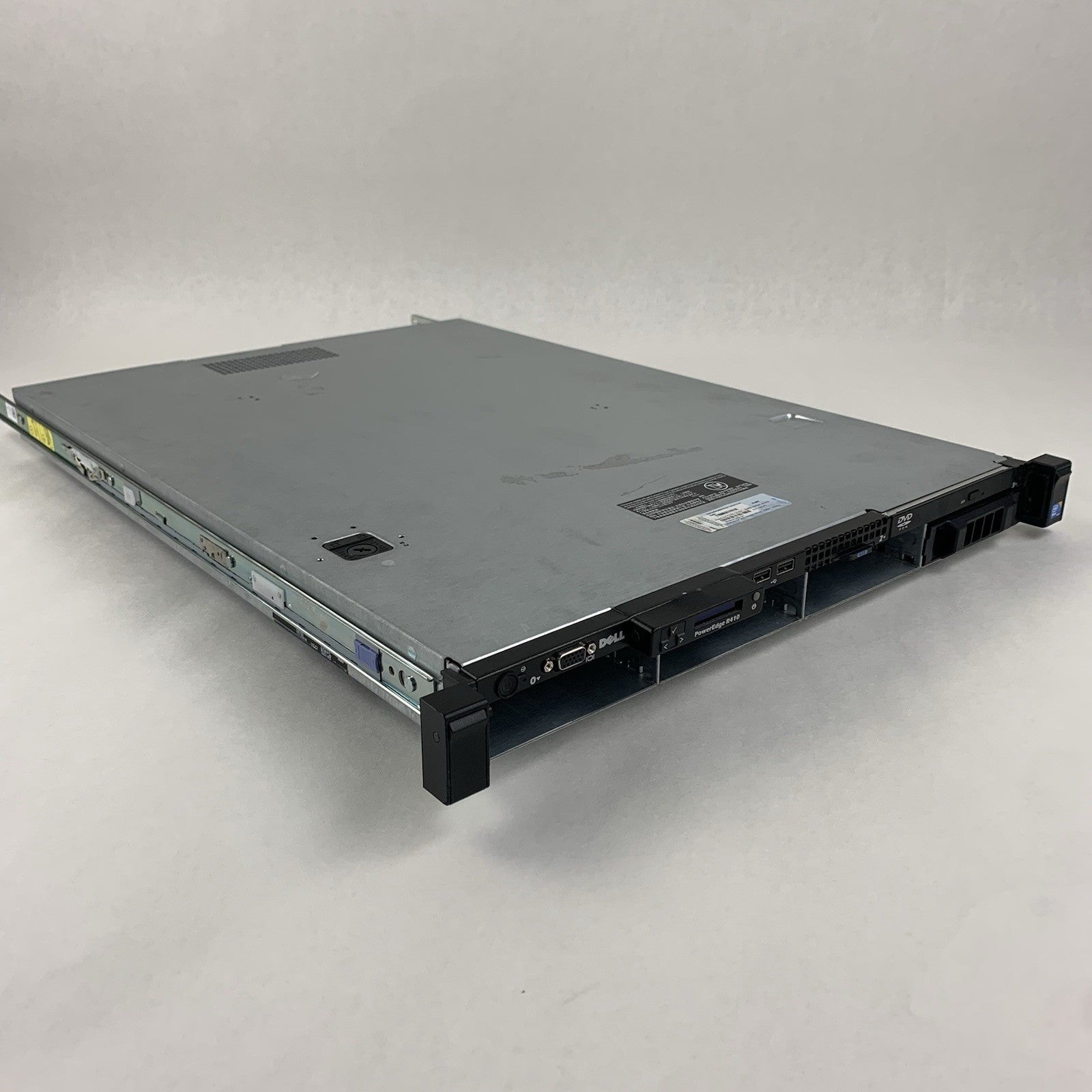 Dell PowerEdge R410 1U Server 2x Xeon E5620 2.4 GHz 8 GB Ram No OS No HDD0
