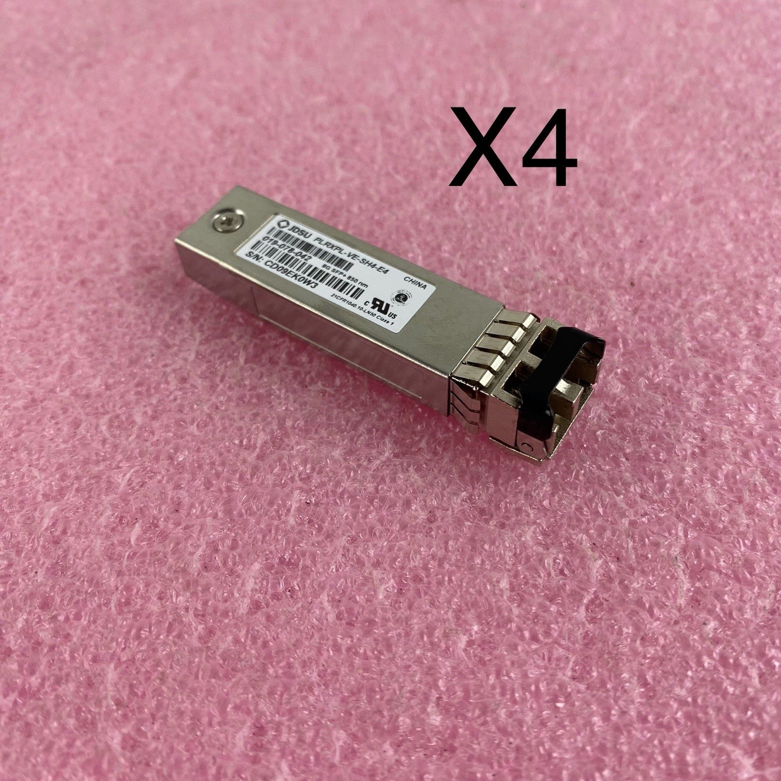 JDSU PLRXPL-VE-SH4-E4 8GSFP+850NM Transceiver lot of 40