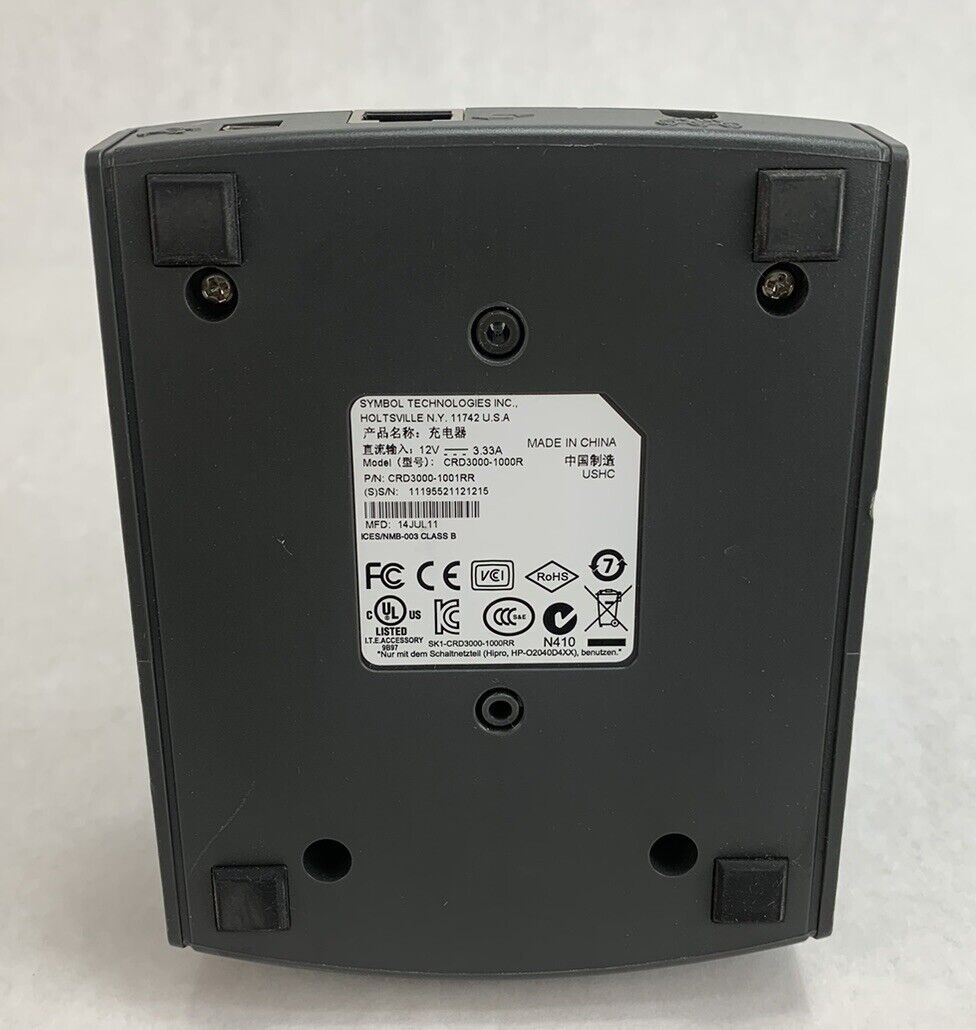 Symbol Motorola CRD3000-1000R Charging Cradle