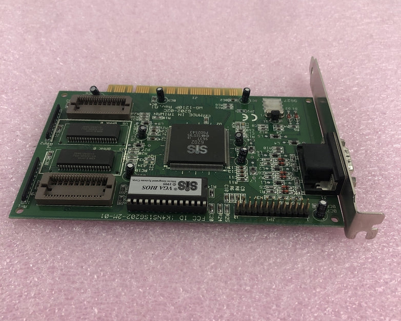 Silicon Integrated 6202-02C WG-1210P Rev.A1 VGA Video Card