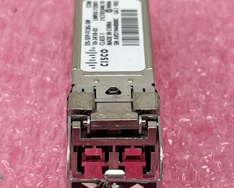 Cisco DS-SFP-FC8G-SW 8gb Transceiver Modules 10-2418-01 Lot of 20