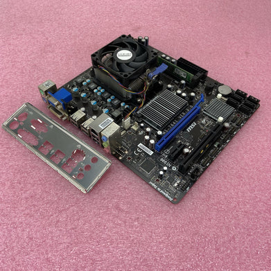 MSI MS-7641 Motherboard AMD Athlon 2 X2 260 3.2GHz 4GB RAM w/IO Shield