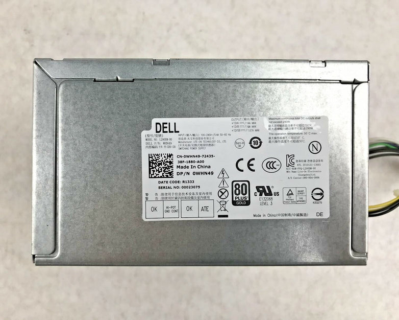 Dell WHN49 Optiplex 3020 / 7020 / 9020 MT 290W 8-Pin Power Supply