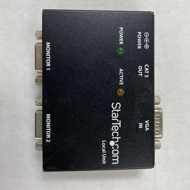 StarTech VGA Over CAT5 Video Extender Local Unit Only Untested