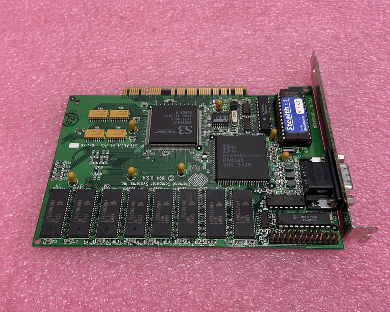 Diamond S3 Vision964 Stealth 64 PCI Graphics Card FTUPCI9642M
