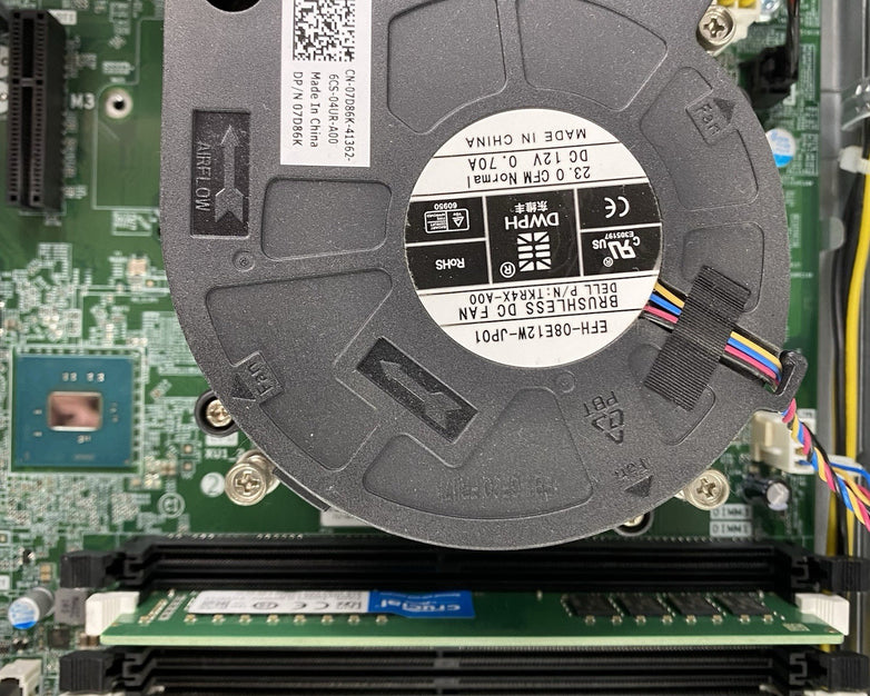 Dell OptiPlex 7050 SFF Intel Core i5-7500 3.4GHz 1x8GB RAM No HDD No OS