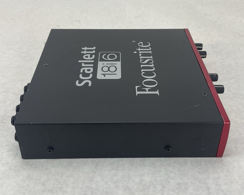 Focusrite Scarlett 18i6 USB Audio Interface Gain For Parts or Repair