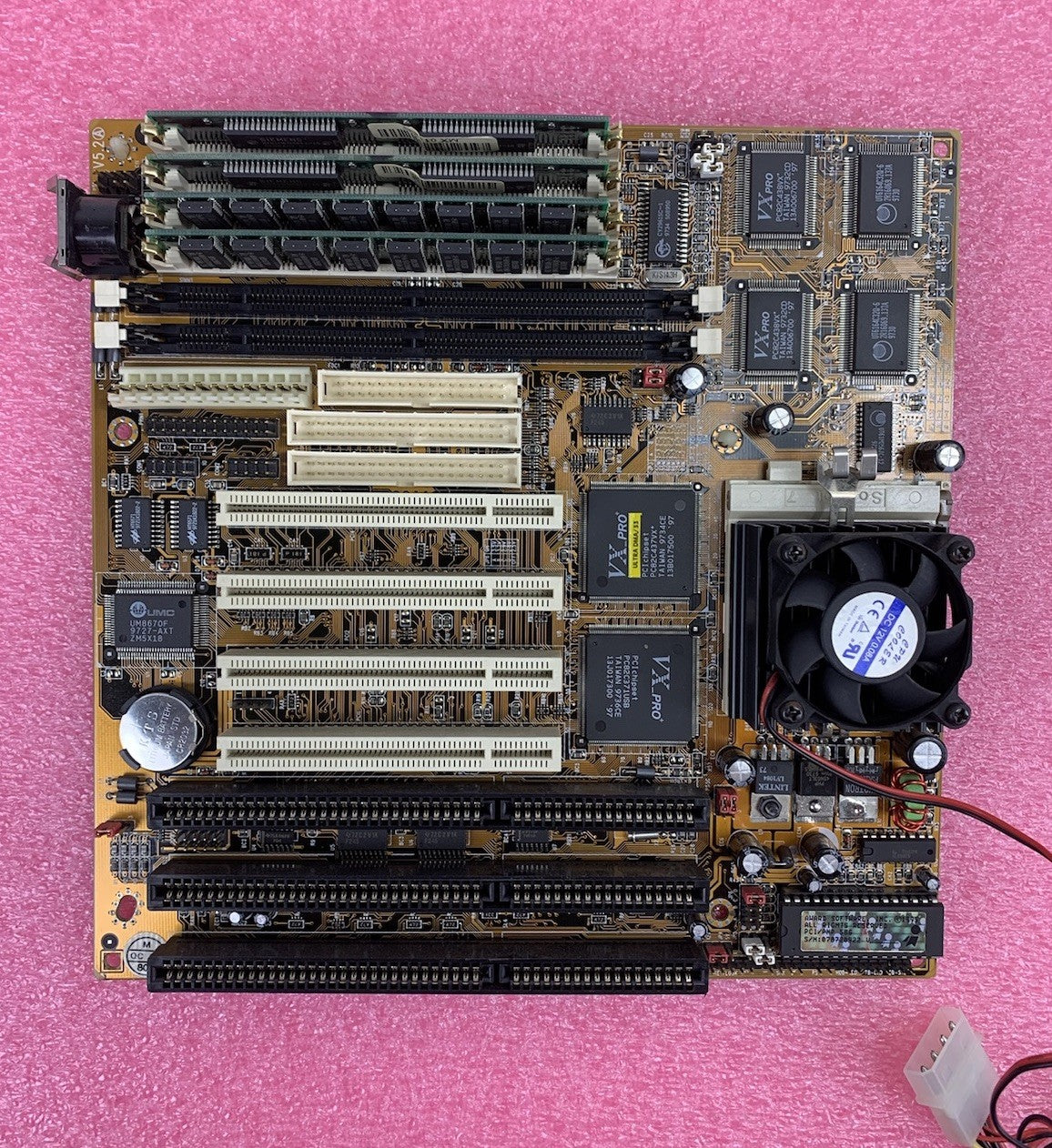 Elpina VXPN V5.2A Motherboard Cynix GX86 130MHz 40MB EDO RAM