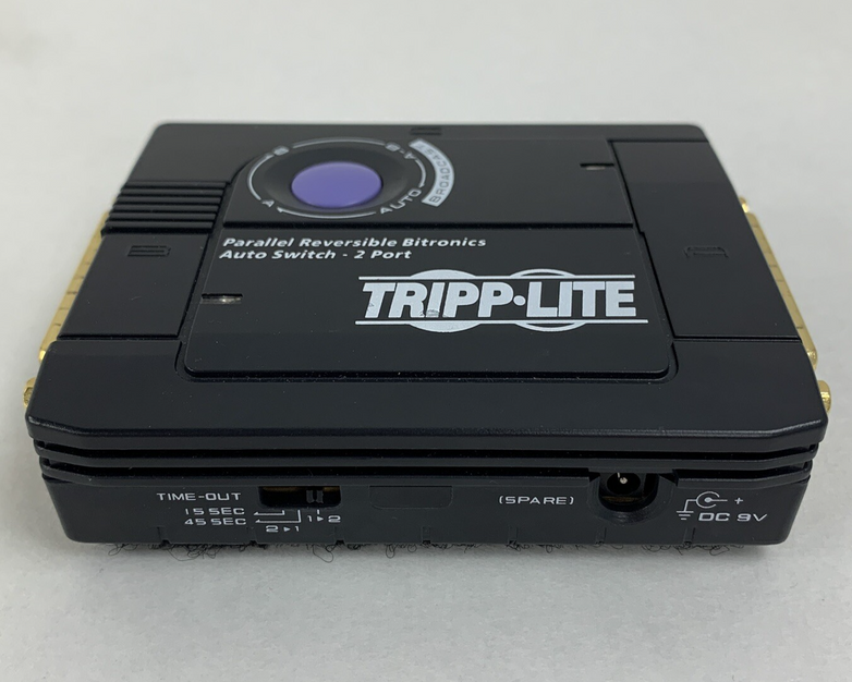 Tripp Lite Parallel Reversible Bitronics Auto Switch No Power Supply Untested