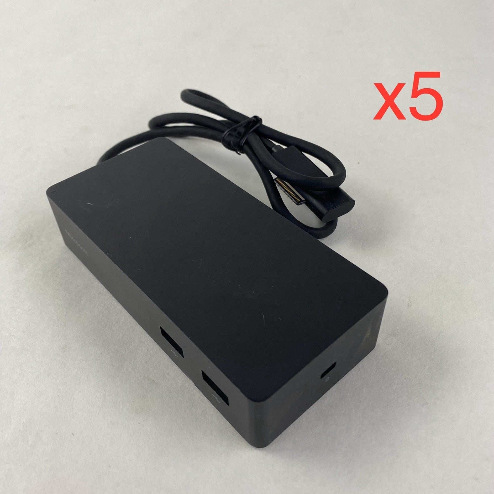 Microsoft 1661 Docking Station for Microsoft Surface Pro Untested (Lot of 5)0