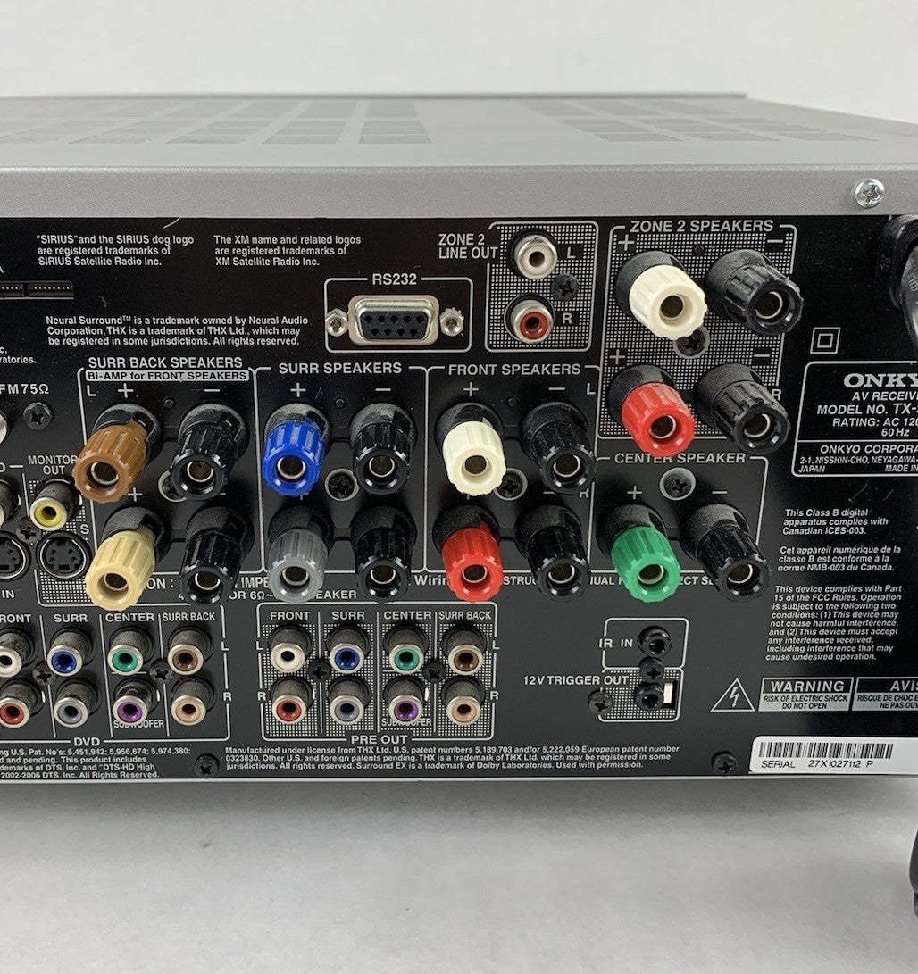 Onkyo TX-SR705 AV Receiver