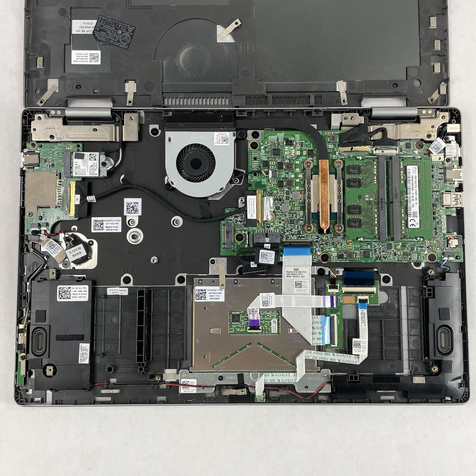 Dell Inspiron 15-7569 15.6" i5-6200U 2.30 GHz 8 GB RAM No SSD/OS/AC/Batt18