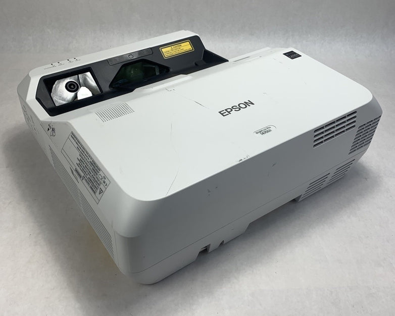 Epson BrightLink Pro 1470Ui H876A LCD Laser Projector No Remote - Yellow Display