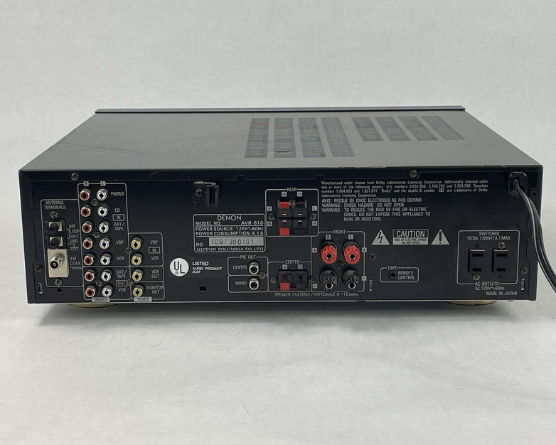Denon AVR-610 Surround Receiver