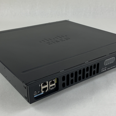 Cisco ISR4331/K9 Router Tested Reset W/ IPBaseK9 License Rack Ears