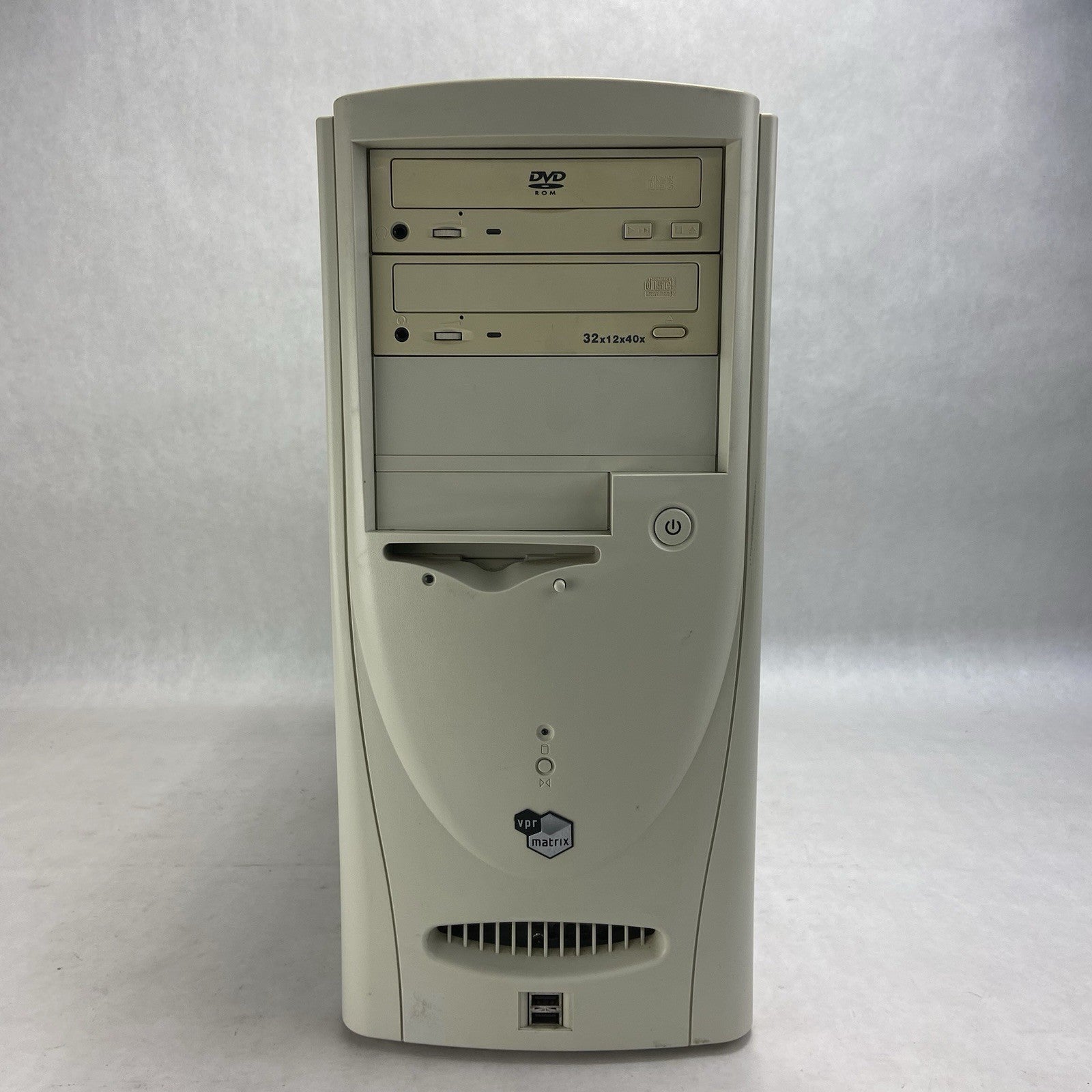VPR Matrix Beige Mid Tower Computer Case Dynex DX-PS350W 350W PSU1