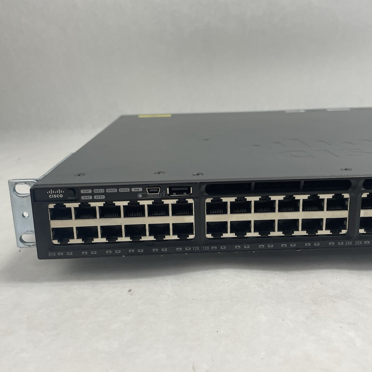 Cisco WS-C3650-48PS-S V02 Tested & Reset 1X PSU2