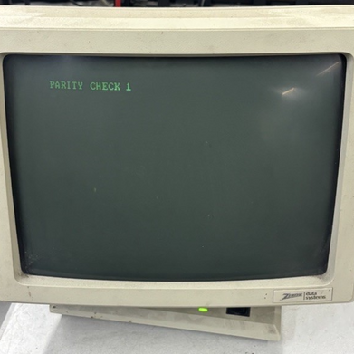 Zenith Data Systems 12.5" ZMM1470G CRT 9-Pin Monitor Screen Tested Displays