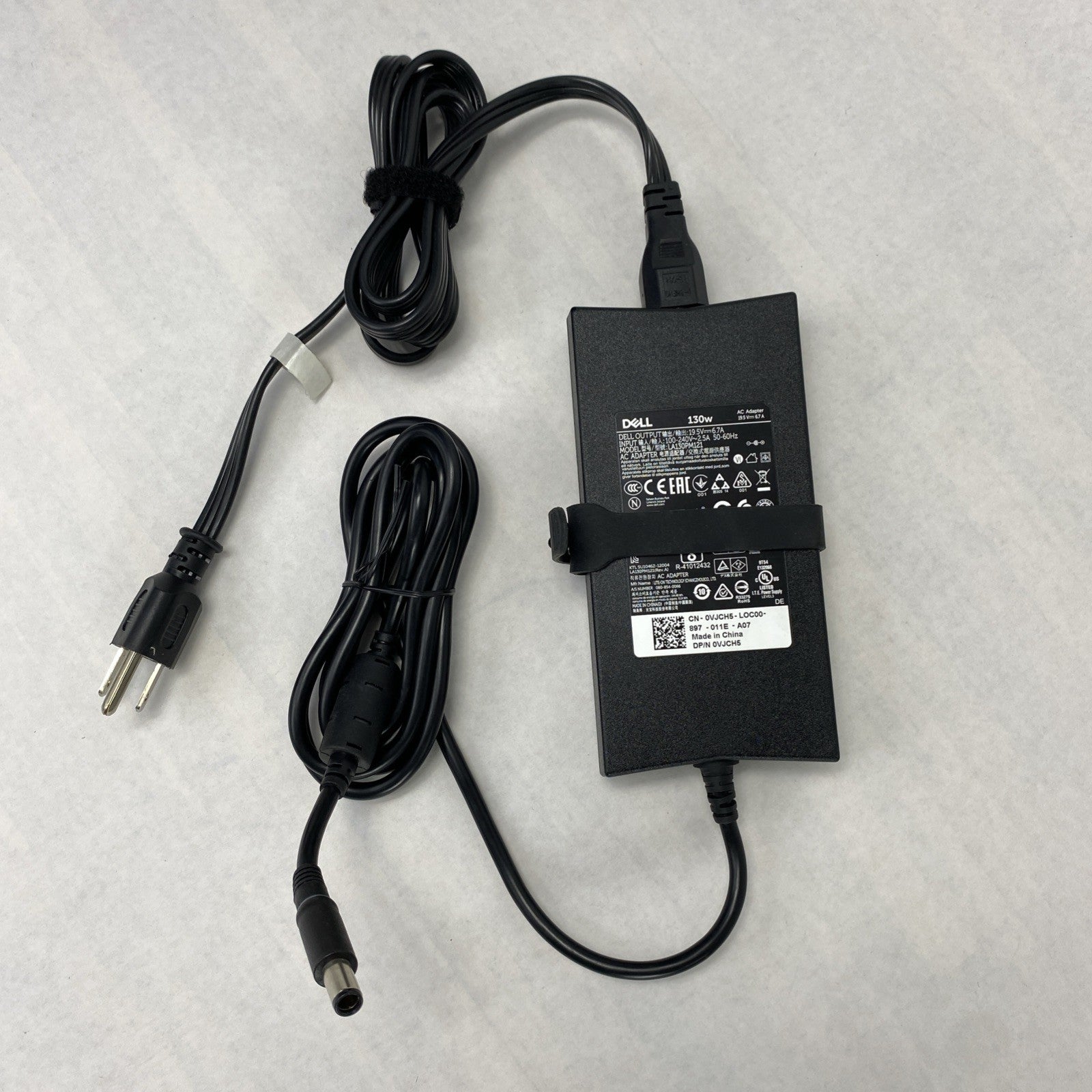 Dell LA130PM121 130W 19.5V 6.7A 7.4mm Barrel Laptop AC Adapter (Lot of 10)