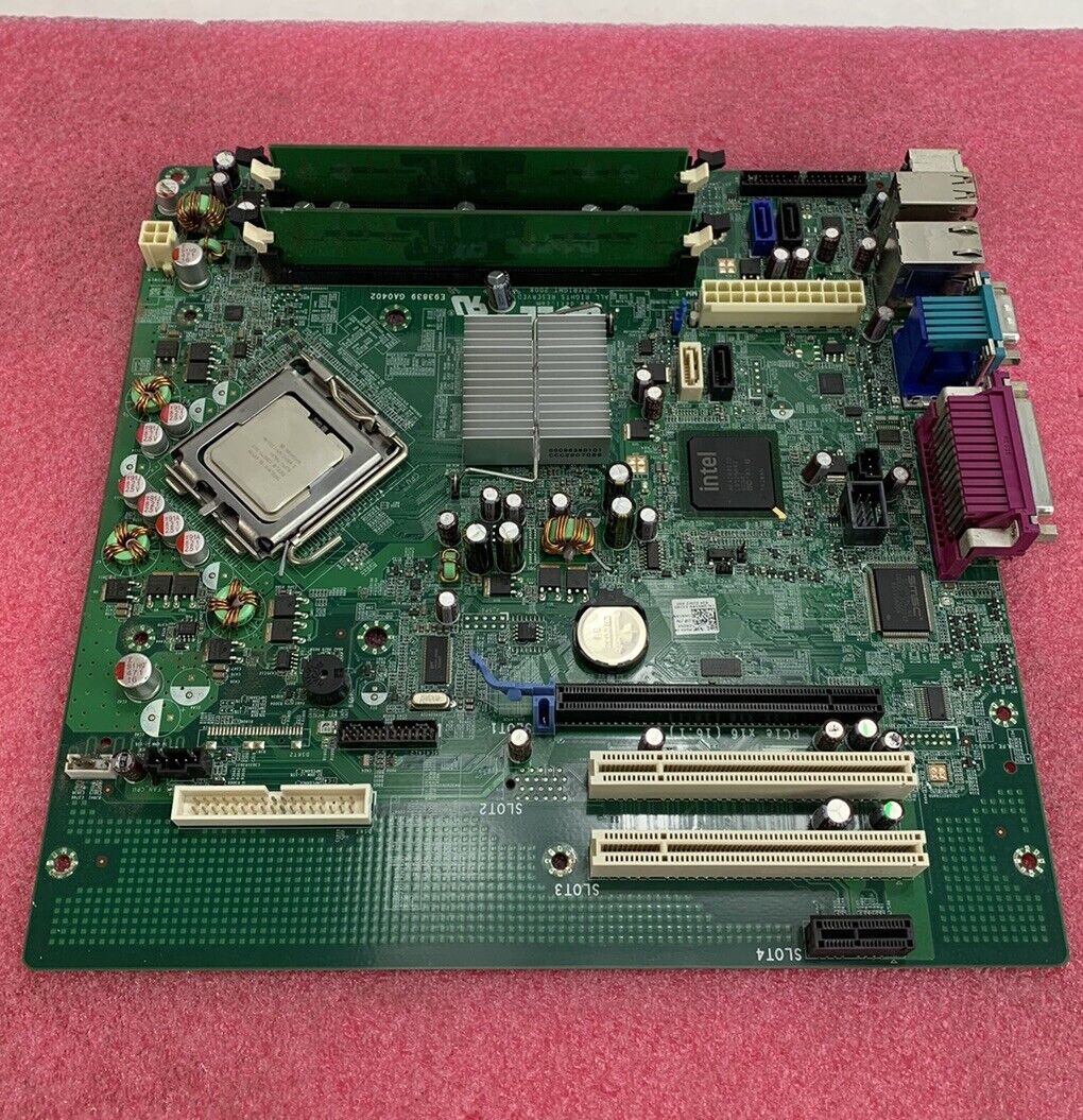 Dell OM858N Motherboard Intel Core 2 Duo E8400 3.00GHz 2GB RAM