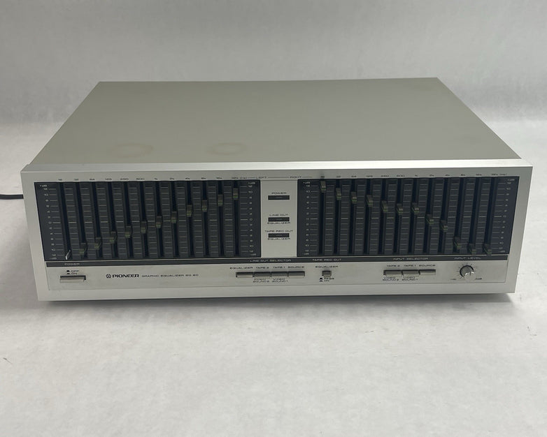 Pioneer Sg-60 Stereo Graphic Equalizer Tested