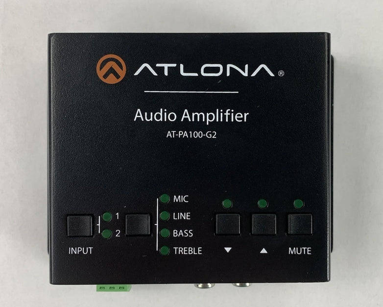 Atlona AT-PA100-G2 Audio Amplifier - No Power Supply