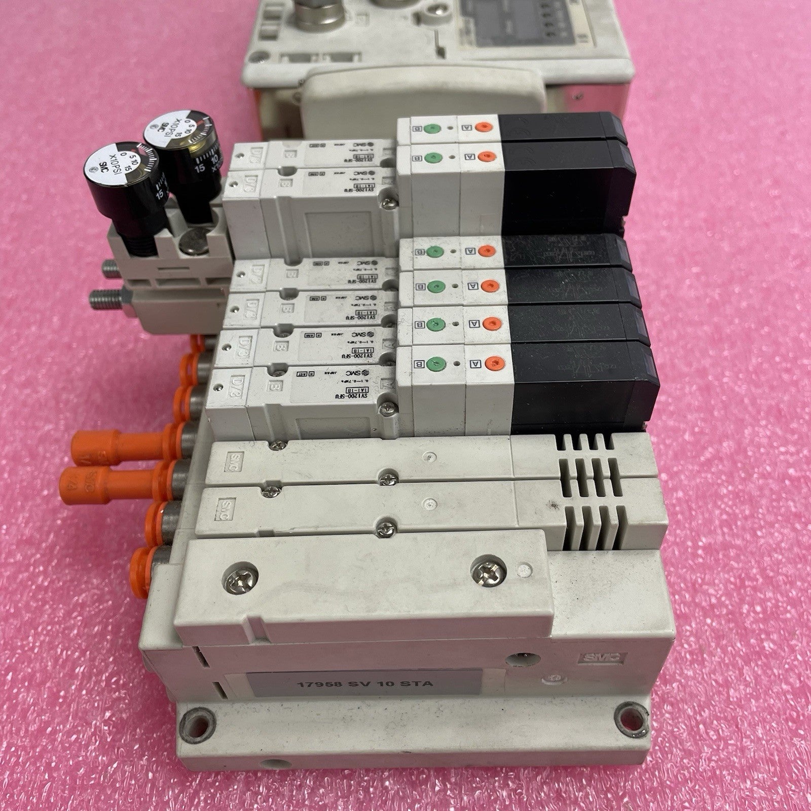 SMC SS5Y3-10S6EB32-06F-N7 Ethernet IP Manifold Assembly Untested