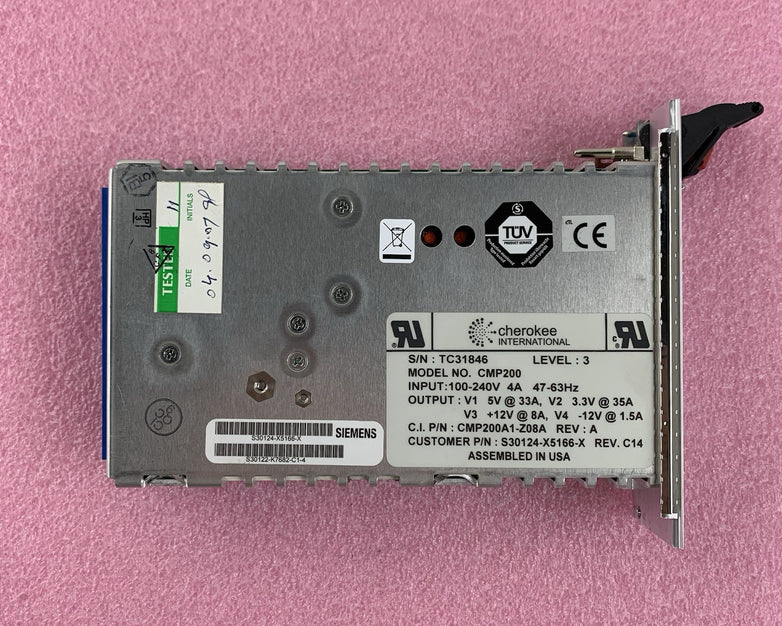 Cherokee CMP200 Siemens Hipath S30124-X5166-X 240V Power Supply Module