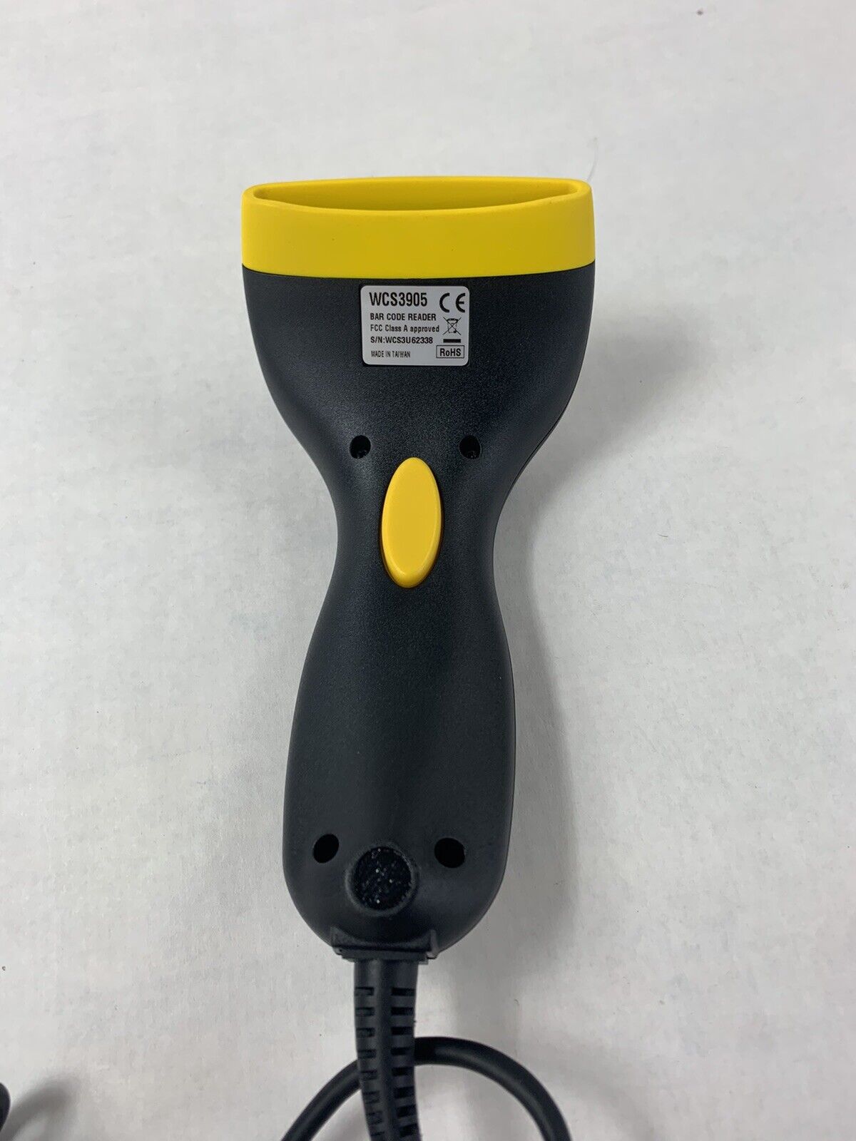 WASP WCS3905 Handheld Laser Barcode Scanner with USB Cable New