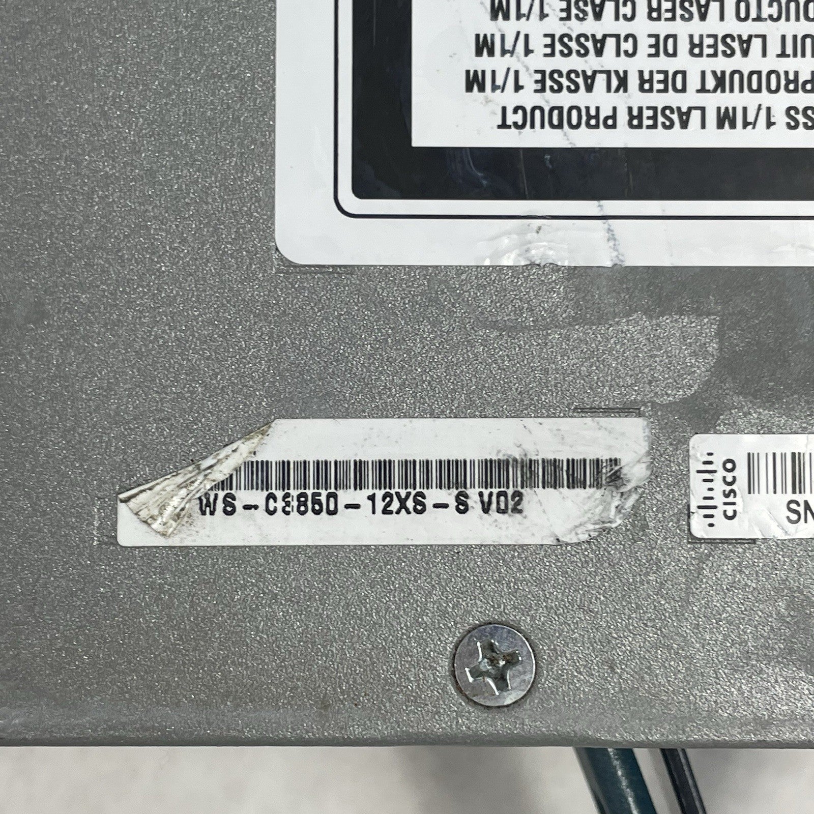 Cisco Catalyst C3850-12XS-S V02 12 Port 10GB SFP+ Fiber Tested & Reset12