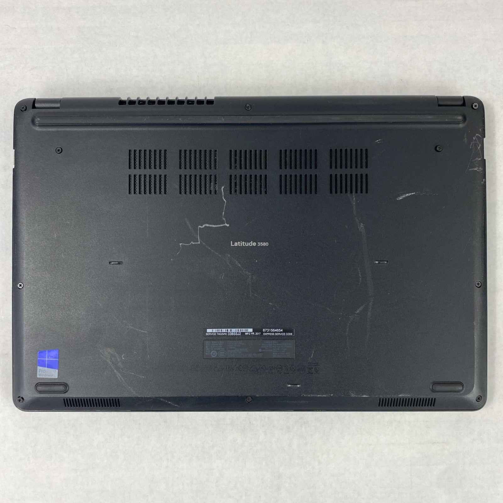 Dell Latitude 3580 Intel Core i3-6006U 2.00 GHz 8 GB RAM 15.6" No HDD No OS
