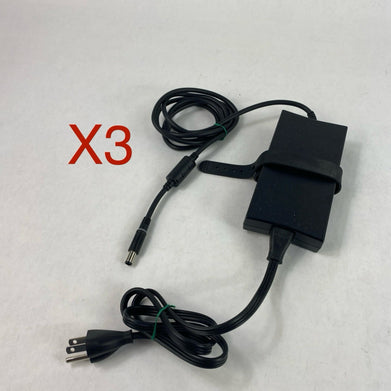 Dell DA130PE1-00 130W AC Adapter W/ Power Cord Mix Lot of 3