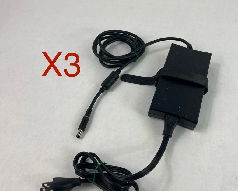 Dell DA130PE1-00 130W AC Adapter W/ Power Cord Mix Lot of 3