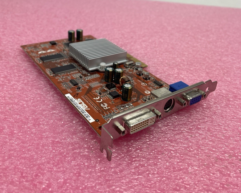 ASUS A9250 GE ATI Radeon 9250 256MB Video Graphics Card DVI VGA S-Video