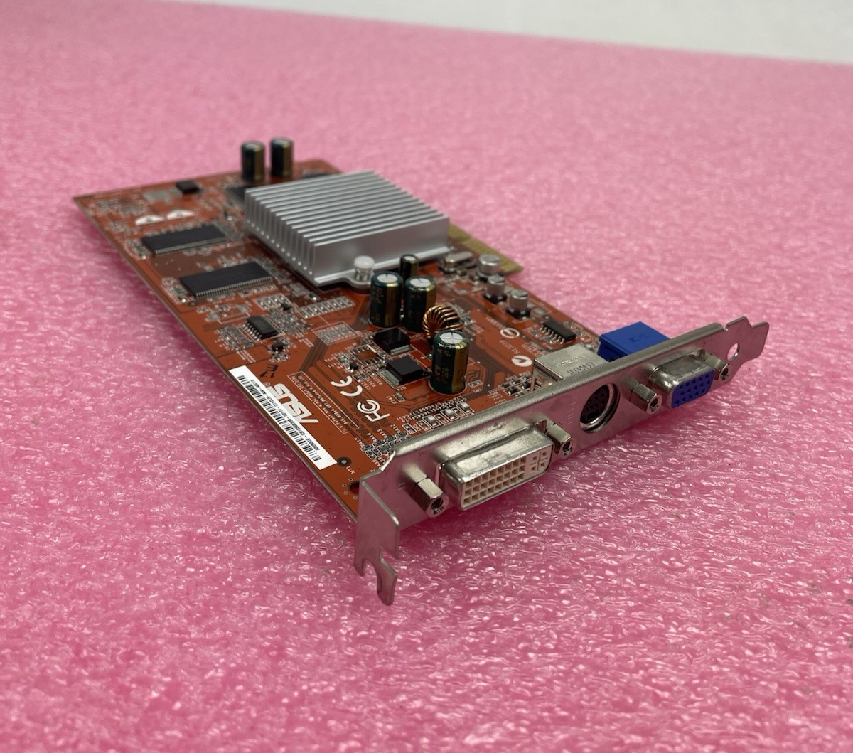 ASUS A9250 GE ATI Radeon 9250 256MB Video Graphics Card DVI VGA S-Video