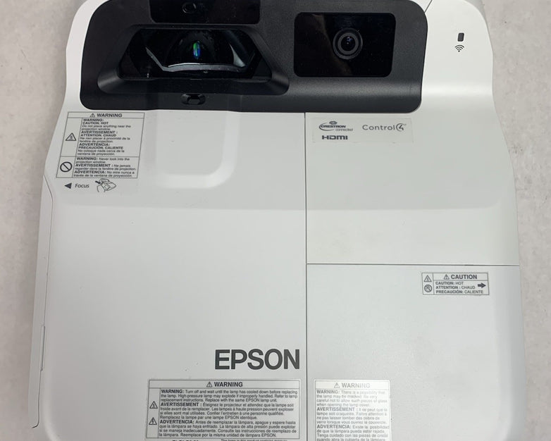 Epson PowerLite 695Wi H740A LCD Lamp Projector 1378 Lamp Hours - No Remote