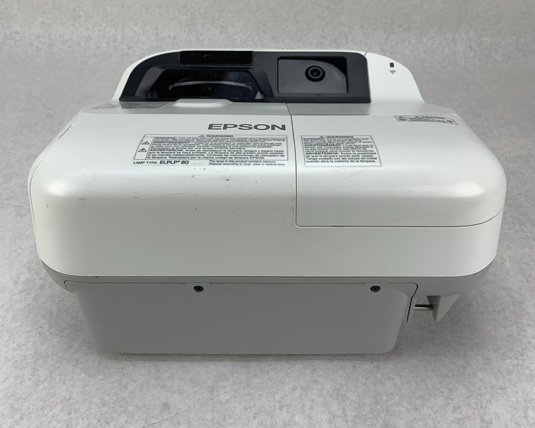 Epson BrightLink 595Wi H599A LCD Lamp Projector 713 Lamp Hours - No Remote