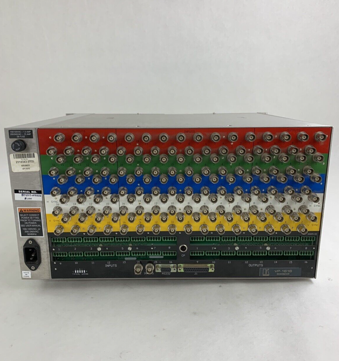 Kramer VP-1616 Routing Switcher Tested