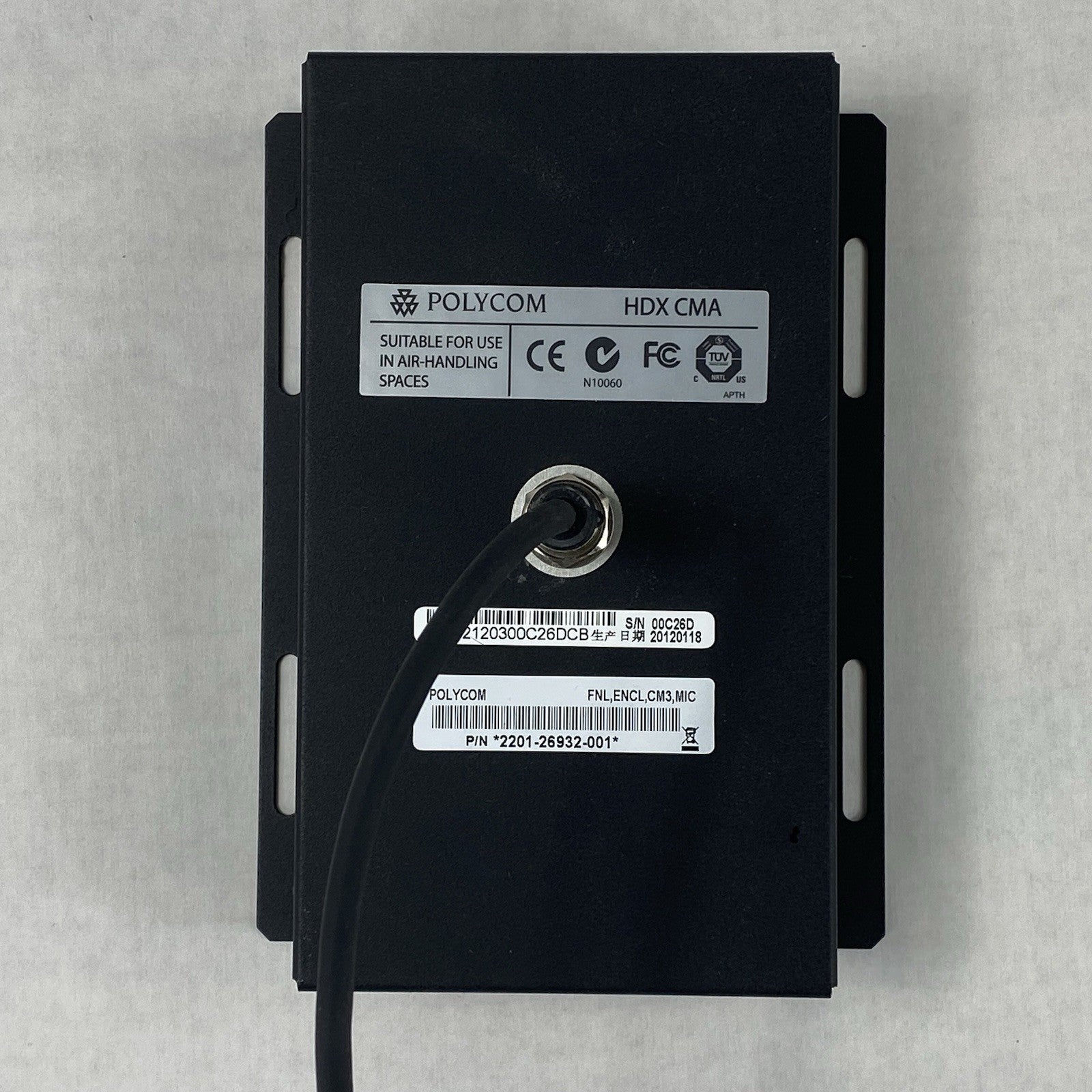 Polycom HDX CMA Ceiling Microphone Array with Mic (Lot of 2)