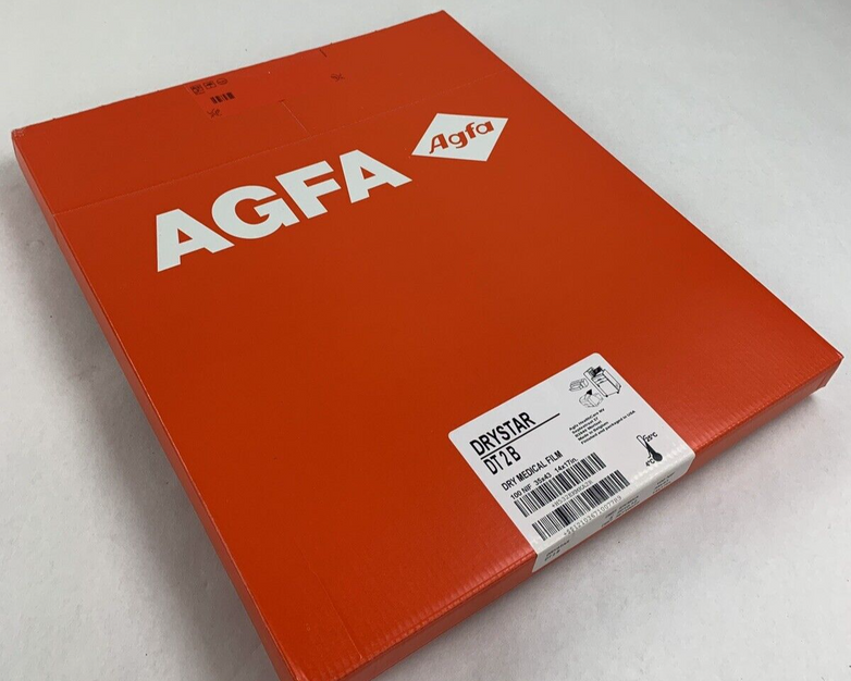 AGFA DT2B Drystar Dry Medical Film 10X12 100 Count New Sealed OEM
