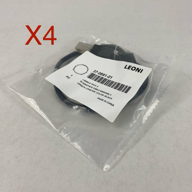 Leoni 37-0891-01 Bladestack Cable Assembly 0.5M Lot of 4